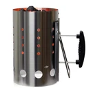 The Bincho Grill Stainless Steel Charcoal Chimney Starter Perfect Silver. Fixed Price $73.29.