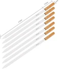 Goutime Kabob Skewers 23 Inch LONG,1 Wide Stainless Steel Grilling Bbq S.... Fixed Price $67.35.