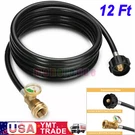 12FT Propane Extension Hose With Gauge For Tank Most Applian. Fixed Price $24.99.