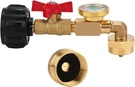 Wadeo Propane Adapter 1LB To 20LB, QCC1 Refill Elbow With.... Fixed Price $25.63.
