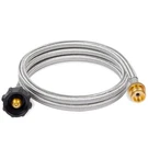 Shinestar Propane Hose Adapter & Braided For Buddy 5FT, Black. Fixed Price $28.88.