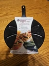 Norpro Pre-seasoned Pepper Popper Pan, 9-INCH, Black. Fixed Price $20.99.