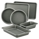 Ayesha Curry Nonstick Bakeware Set With Bread Pan, Cookie Sheet, Bak.... Fixed Price $99.02.