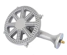 Cookamp Cast Iron Propane Burner Head With Brass Fitting Orifice Silver. Fixed Price $37.35.
