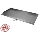 Hisencn Cast Iron Flat Top Griddle Camp Chef Burner Stove 16X37 Inch. Fixed Price $148.99.