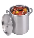 New King Kooker KK80 Heavy Duty Aluminum Boiling Pot W/ Basket, 80-QUART. Fixed Price $264.34.