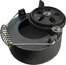 Cast Iron Cap For Big Green Egg Dual Function Metal Top, Daisy Wheel Chimney .... Fixed Price $52.00.