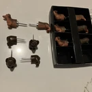 Dog Corn Holders Stainless Steel 12 Charcoal Companion Dachshund Wiener. Fixed Price $11.50.