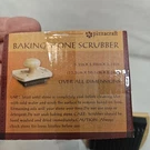 New Pizzacraft Baking Stone Scrubber. Hard Wood Handle, Stainless Steel Bristles. Fixed Price $8.50.