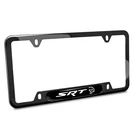 Dodge Srt Hellcat Black Insert Stainless Steel License Plate Frame. Fixed Price $45.99.