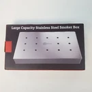 Cave Tools Large Capacity Stainless Steel Smoker Box For Wood Chips 9"X5.1"X1.3". Fixed Price $27.35.