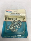 6 Pack National Heavy Open Hooks Inch Hardware Tools 121-574. Fixed Price $7.72.
