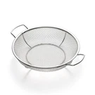 Outset Stainless Steel Round Shallow Grill Basket. Fixed Price $43.11.