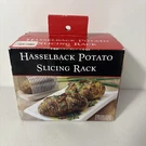 Charcoal Companion CC2031 Hasselback Potato Slicing Rack Bake Grill New. Fixed Price $25.99.