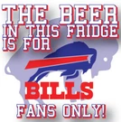 Buffalo Bills Beer Refrigerator Magnet Tool Box Locker Christmas Gag Gift. Fixed Price $6.99.