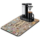 23X15 Inch Coffee Bar Mat Silicone Super Absorbent Antislip Dish Drying Pad. Fixed Price $31.85.