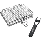 Grillpro Deluxe 9.5 In. W. 12 L. Steel Broiler Basket 24876. Fixed Price $22.31.