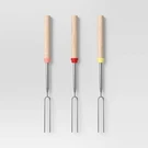 Sun Squad Extension Forks Warm Colorway Stainless Steel Wooden Handle. Fixed Price $5.62.