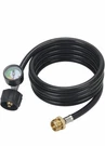 Atkke Propane Hose Adapter 1LB To 20LB W/gauge 12FT Tank Grill. Fixed Price $23.99.