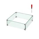 19"X19"X6" Square Fire Pit Wind Guard, For 28-32 Inch Fir.... Fixed Price $93.32.