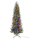 Celebrations 7 Ft. Slim Led 350 Light Fraser Fir Color Changing Christmas Tree. Fixed Price $129.95.