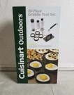 Cuisinart Outdoors 10 Piece Griddle Tool Set, CGS-4194 New Box. Fixed Price $19.99.