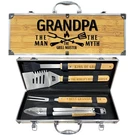Grandpa Gifts From Grandkids Fathers Day, Heavy Duty Wooden Bbq .... Fixed Price $56.19.