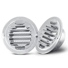 2 Pcs Stainless Steel Air Vents 4" Round Soffit Louver Grille Cover Wal.... Fixed Price $16.13.