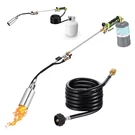 Workbless Weed Torch, Propane Burner With 10 Ft Hose, Black. Fixed Price $68.29.