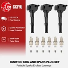 Cciyu Ignition Coil + Spark Plug For 1996-2002 Toyota 4RUNNER Tacoma 3.4L V6. Fixed Price $73.99.
