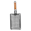 Charcoal Companion Bbq Non-stick Shaker Grilling Basket Vegatables Clam Crab. Fixed Price $19.00.