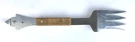 Vernco Japan Dual End Grill Tool Fork & Opener Wood Handle 14". Fixed Price $17.99.
