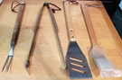 Vintage Marlboro Country Store Bbq Grill Tools Barbecue 4 Piece Set. Never Used. Fixed Price $22.49.