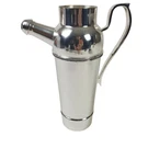 Williams Sonoma Presidio Plated Cocktail Shaker W/ Handle Scuffs Lid. Fixed Price $39.95.