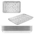 20-PACK 13" 8.6" Food-grade Aluminum Foil Disposable Bbq Grill Trays R. Fixed Price $25.83.