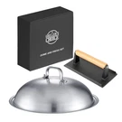 Grillers Choice Press And Griddle Dome Cover - Parent (rectangular). Fixed Price $42.27.