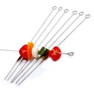 Norpro Stainless Steel 14-INCH Barbeque Skewers, Set Of 6. Fixed Price $12.28.