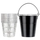 Pellet Smoker Grill Drip Grease Bucket With 20-PACK Disposable Foil Li.... Fixed Price $48.60.