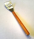 Mr. Bar-b-q Deluxe Stainless Steel Multifunction Grill Spatula W/wooden Handle. Fixed Price $16.00.