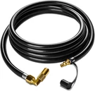 Griddle Propane Hose For Blackstone Adapter 1/4" Quick Connect Rv 12FT. Fixed Price $36.95.
