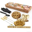 Aimoado 1/2 Inch 36 Pcs Branding Iron For Hats Wood Burning Letters Numbers. Fixed Price $137.97.