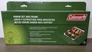 Coleman Kabob Set And Frame Chrome Plated Camping Barbecuing #4185077. Fixed Price $23.95.