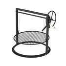 Ash & Ember Kettle-style Grill Attachment, 24" Dia. Adjustable Grate. Fixed Price $200.00.
