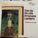 Sunbeam Trailmaster Double Mantle Propane Lantern Nos Model # 5141 Used In Box Z. Fixed Price $39.99.