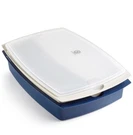 Martha Stewart, 4 Pc Marinade + Serving Tray Set Brine, Rub, Marinate Meat. Fixed Price $46.00.