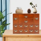 Vintage Storage Cabinet With 14 Drawers For Home Office Organization. Fixed Price $76.90.