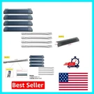 14 5/8" Stainless Steel Burners & Porcelain Plates For Grill Master 720-0697. Fixed Price $40.99.