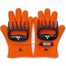 Amz Bbq Club - Meat Claws Grill Accessories Set 2 Silicone Gloves,. Fixed Price $23.46.