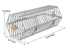 Onlyfire BRK-6041 17 Inch Stainless Steel Round Tumble Rotisserie Spit Basket. Fixed Price $57.39.