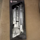 Sportula Nfl Dallas Cowboys 3-PIECE Grill Set Spatula Fork Tongs 18 In. Fixed Price $17.99.
